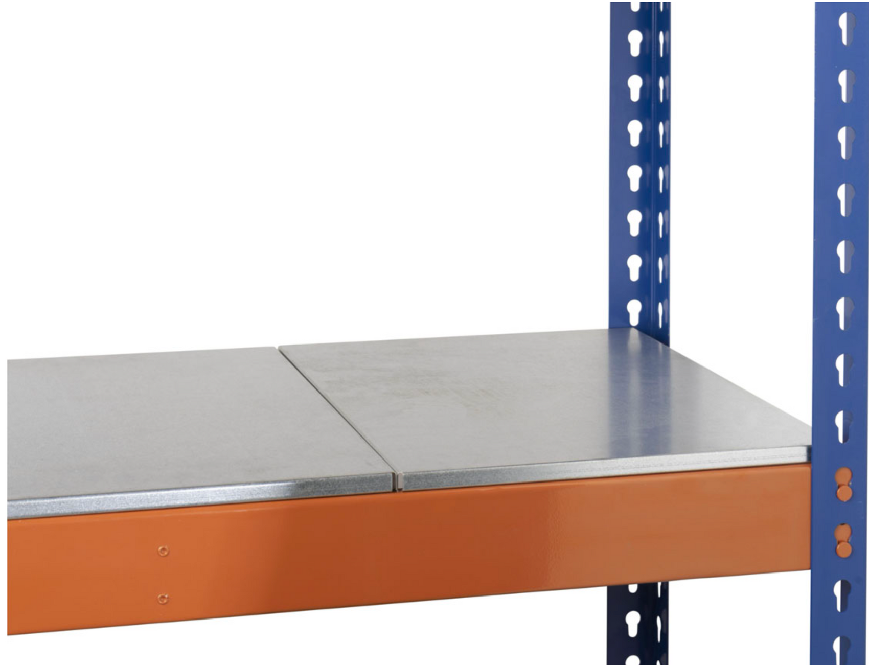 Heavy Duty Racking with Steel Shelves