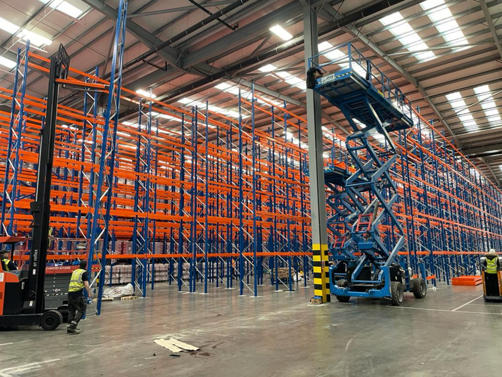 Pallet Racking Warehouse Installations