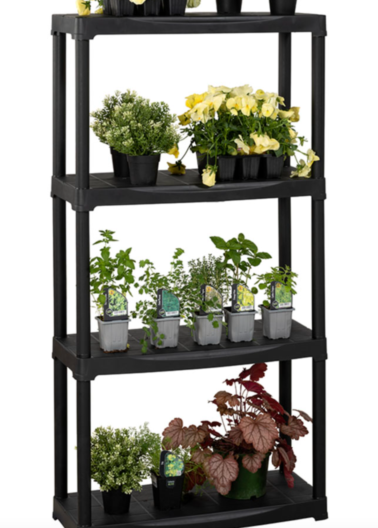 New In - Heavy Duty Plastic Shelving