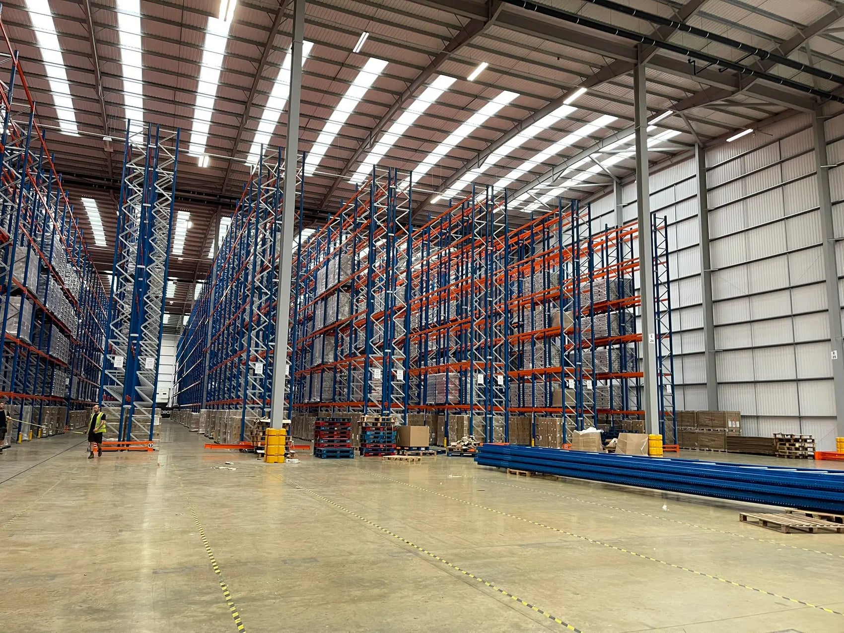 pallet racking installation