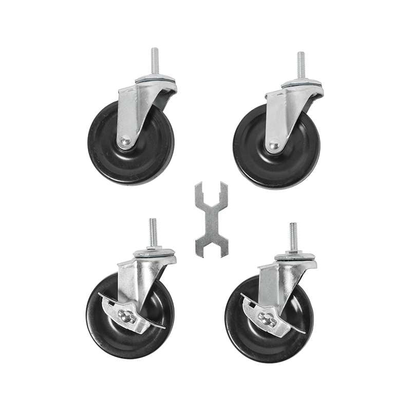 Set of 4 Extra Heavy Duty Castor Wheels 100mm Diameter