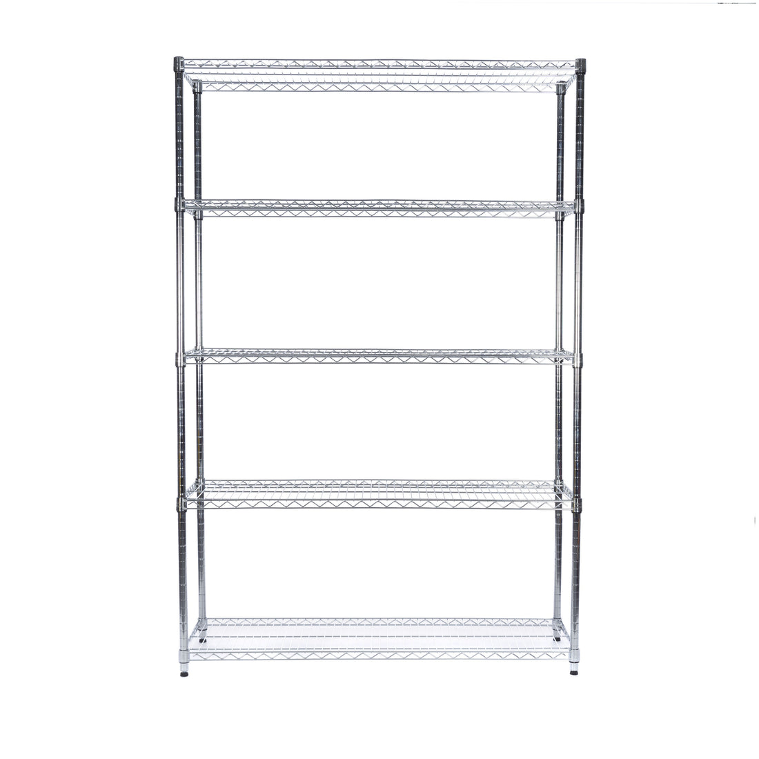 5 Tier Metal Chrome Wire Shelving | Racking Solutions – Total Racking ...