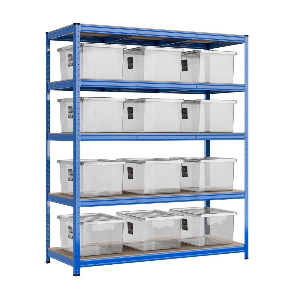 Box Racking Shelves Shelving With Storage Boxes | Shelf Unit | Racking Solutions – Total ...
