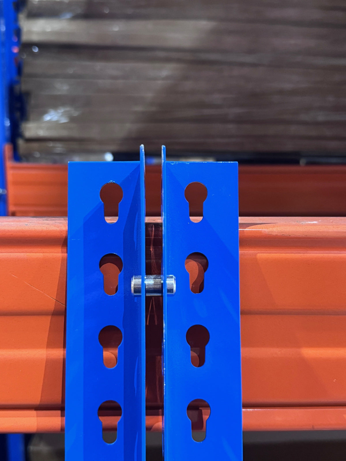 Clip Connector Racking Keyhole Bay Connectors (Pack of 6) – Total Racking Solutions Ltd