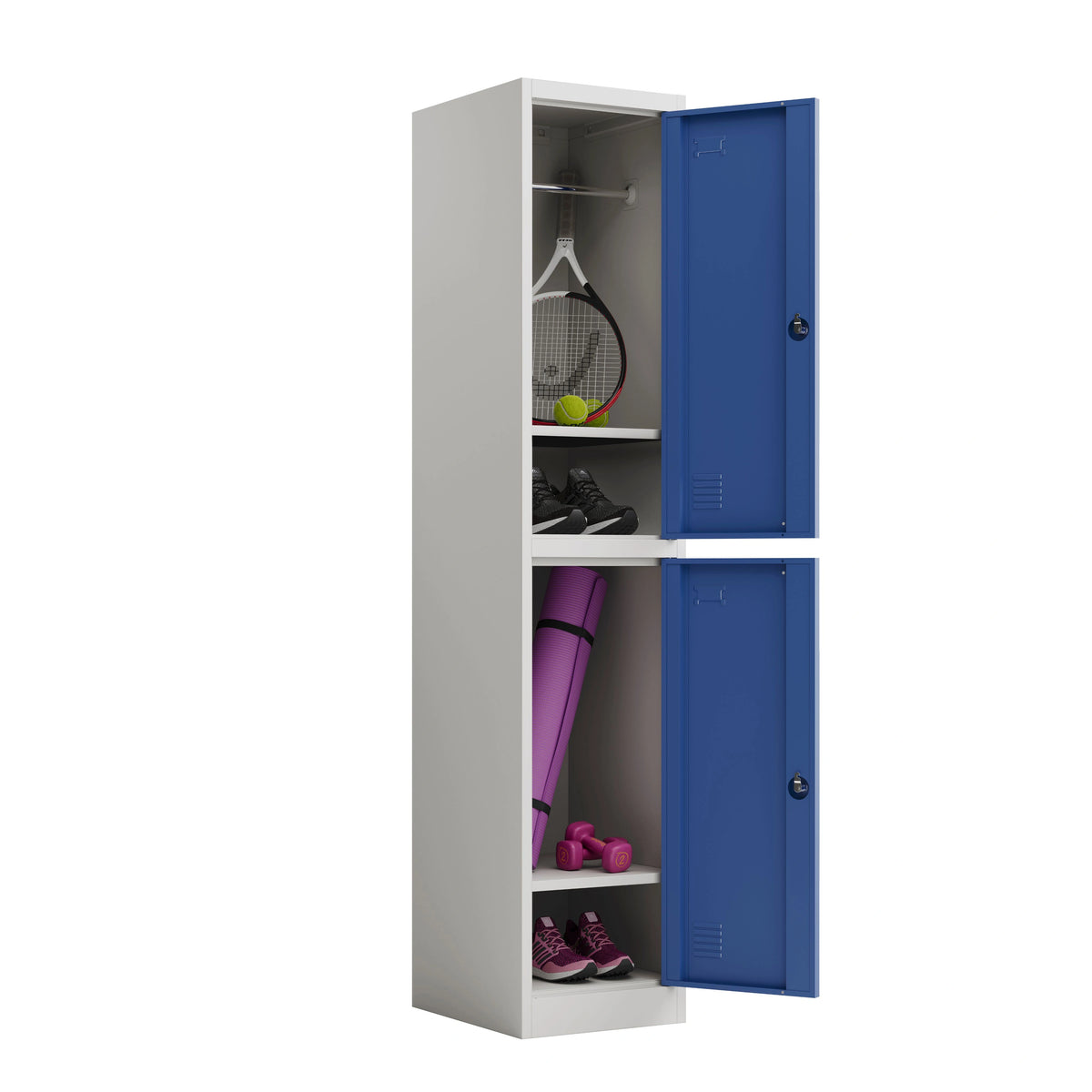 4 X 2 Door Steel Locker 1850mm H | Racking Solutions – Total Racking ...