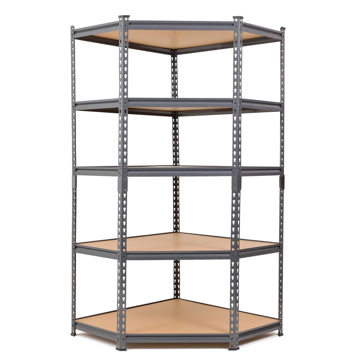 Grey Steel Corner Shelving 1500mm H | Racking Solutions – Total Racking ...