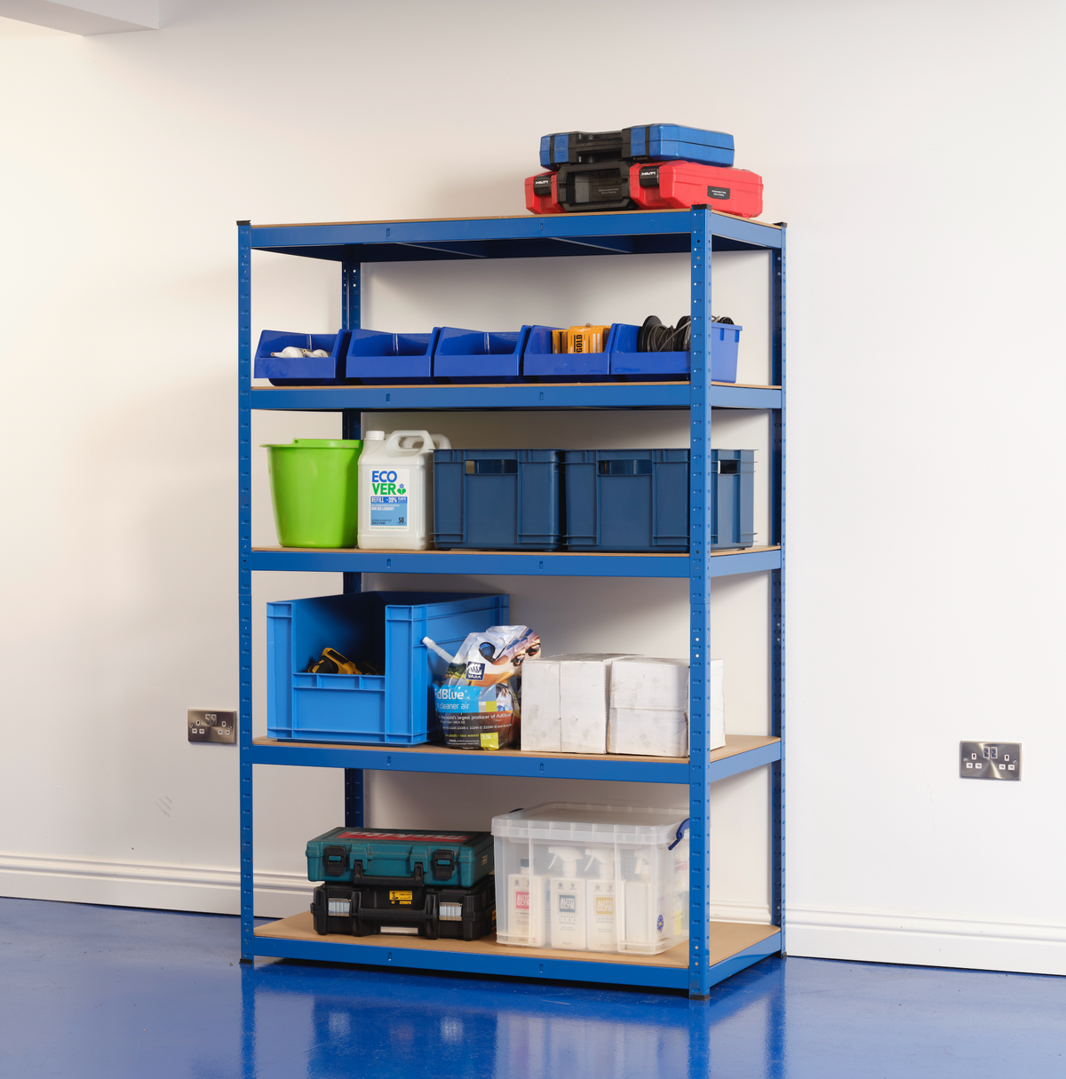 1800mm H Melamine Garage Shelving | Racking Solutions – Total Racking ...