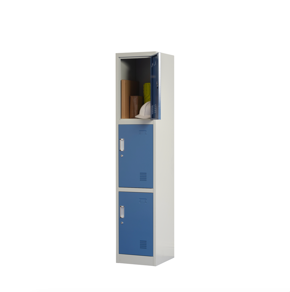 4 X 3 Door Steel Locker 1850mm H x 380mm W x 450mm D