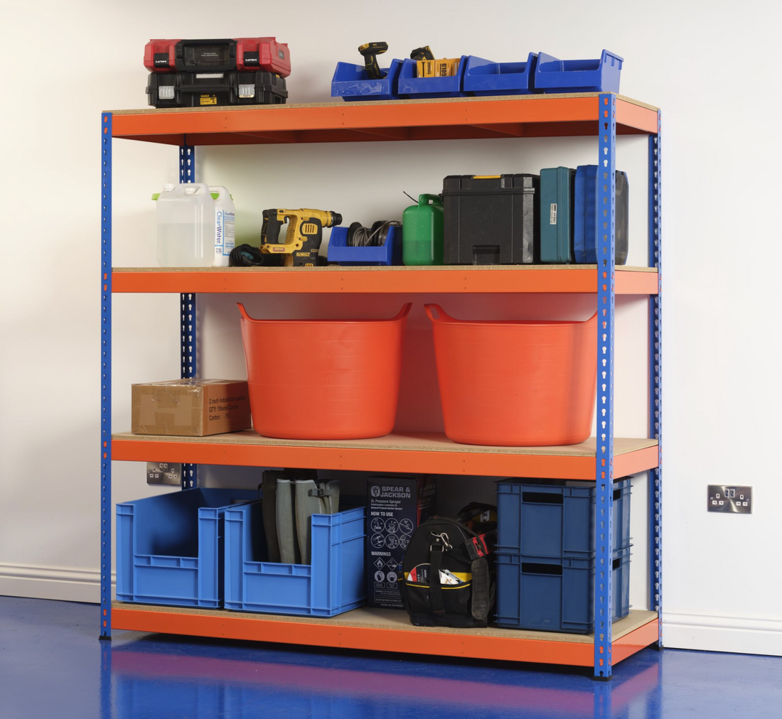 Garage Shelving Racking Unit 1800mm H | Racking Solutions