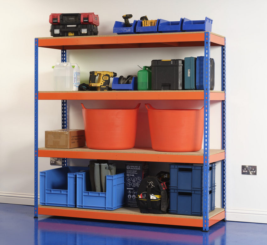 Garage Shelving Racking Unit 1800mm H | Racking Solutions