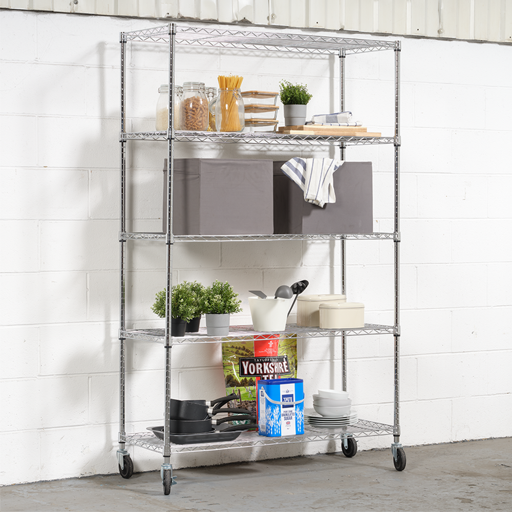 Shop Chrome Wire Shelving