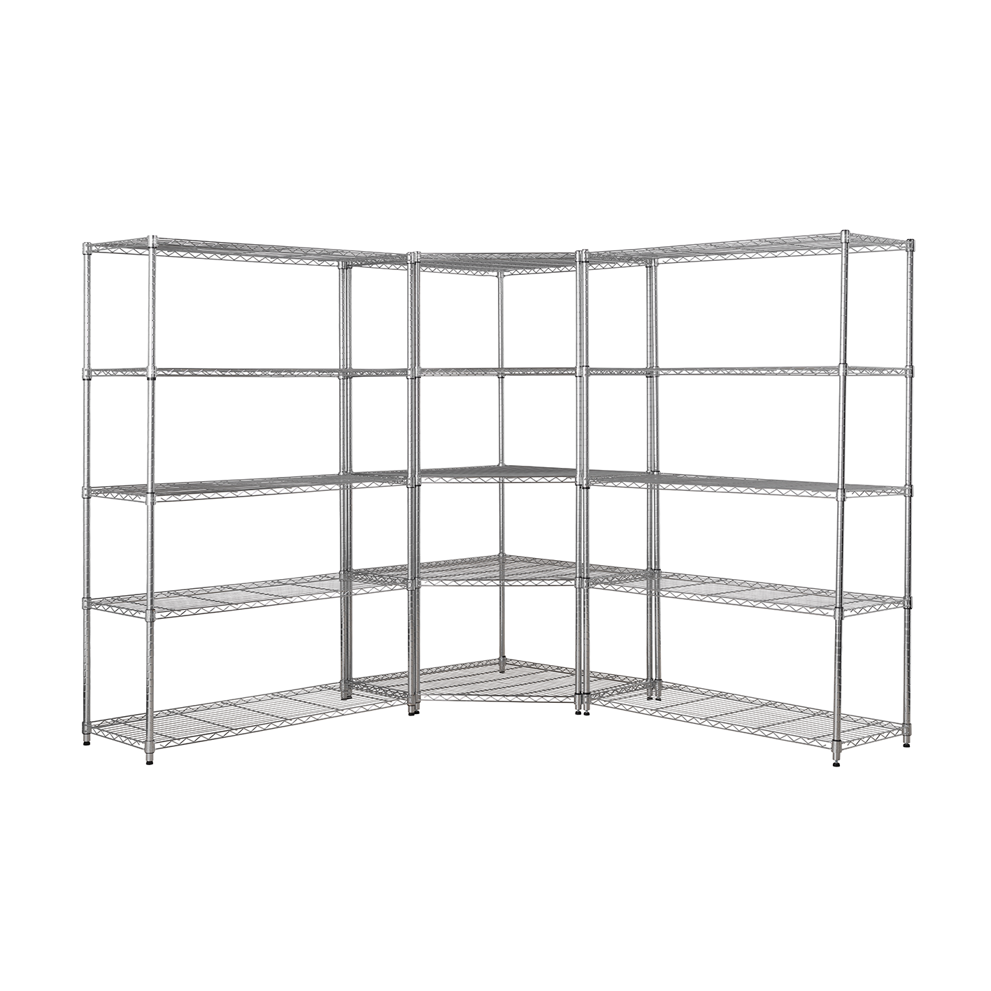 Heavy Duty Chrome Corner Storage Kit | Racking Solutions – Total ...
