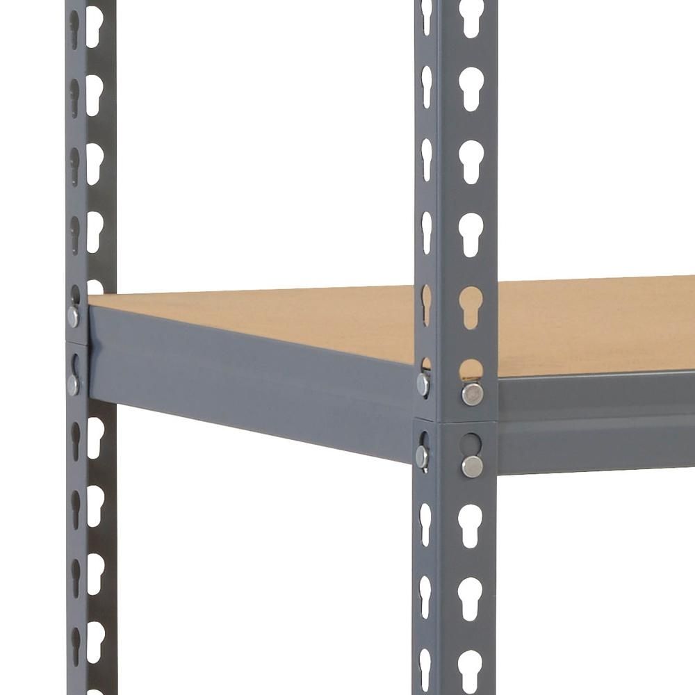 Grey Corner Shelving - 2 Storage Racks | Racking Solutions