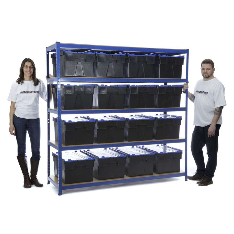 Plastic Storage Boxes with Lids | Racking Solutions โ Total Racking ...